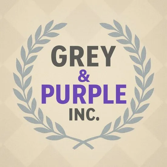 Grey & Purple