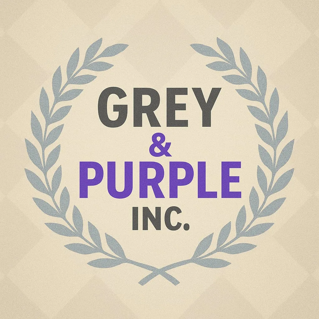 Grey & Purple